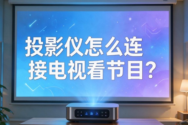 投影仪怎么连接电视看节目？