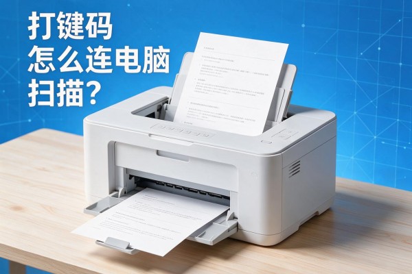 打印机怎么连电脑扫描?