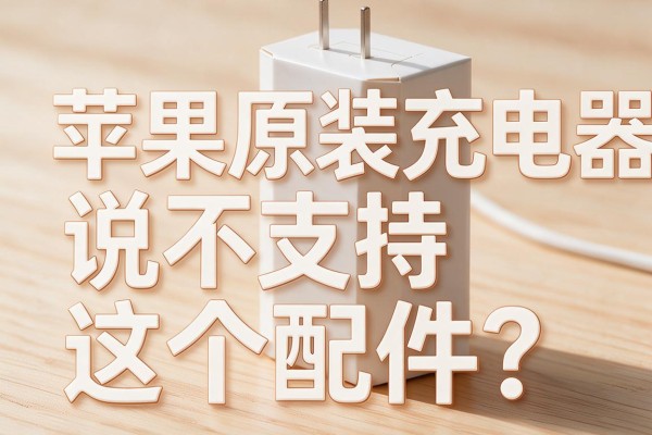 苹果原装充电器说不支持这个配件？