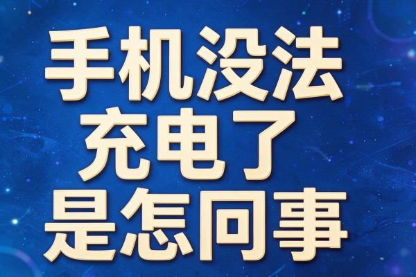 手机没法充电了是怎么回事