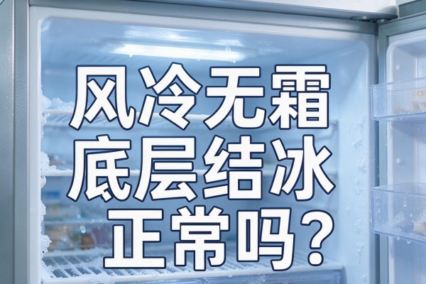 风冷无霜冰箱底层结冰正常吗?