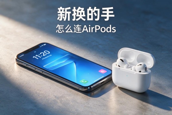 新换的手机怎么连AirPods