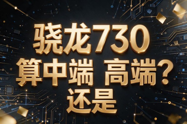 骁龙730算中端还是高端？