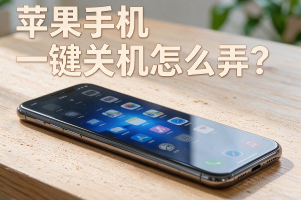 苹果手机一键关机怎么弄?