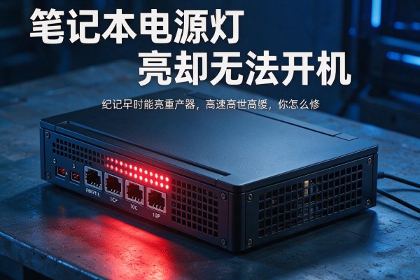 笔记本电源灯亮却无法开机怎么修