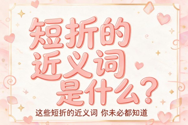 短折的近义词是什么?这些短折的近义词你未必都知道