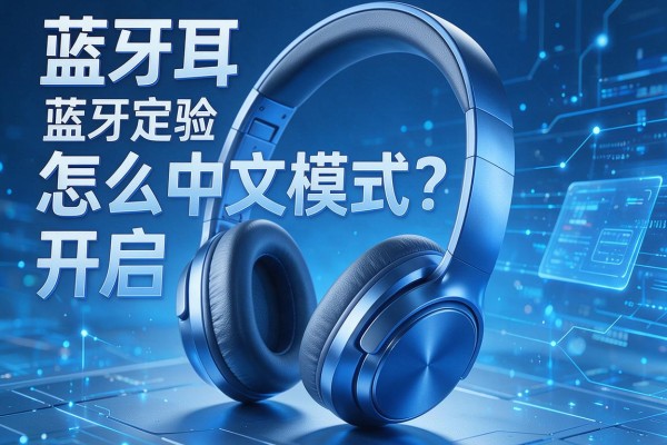 蓝牙耳机怎么开启中文模式?