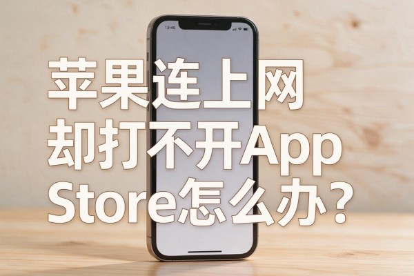 苹果手机连上网却打不开App Store怎么办?