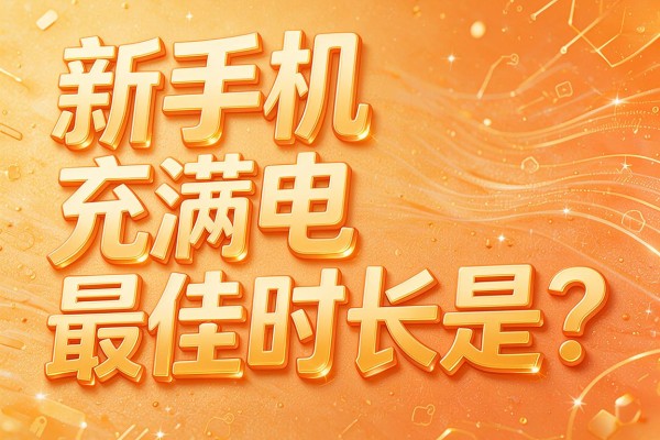 新手机充满电最佳时长是?