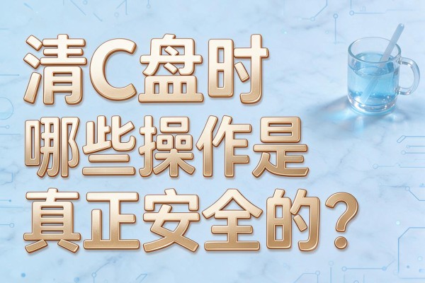 清C盘时哪些操作是真正安全的?
