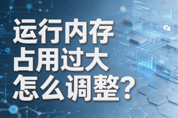 运行内存占用过大怎么调整？