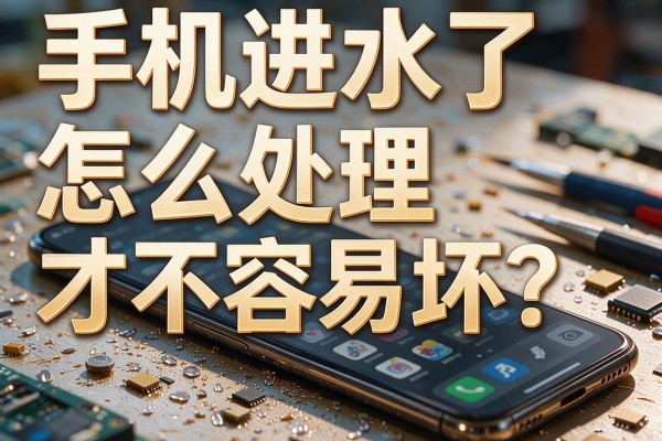 手机进水了怎么处理才不容易坏?