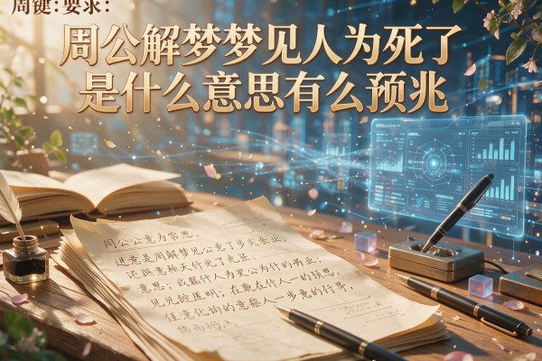周公解梦梦见人死了是什么意思有什么预兆