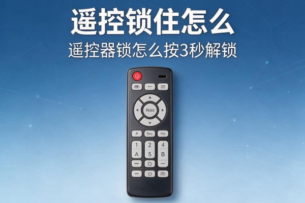 遥控器锁住怎么按3秒解锁