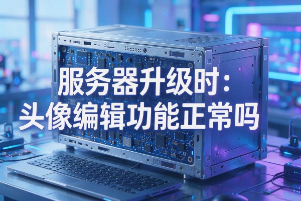 服务器升级时头像编辑功能正常吗
