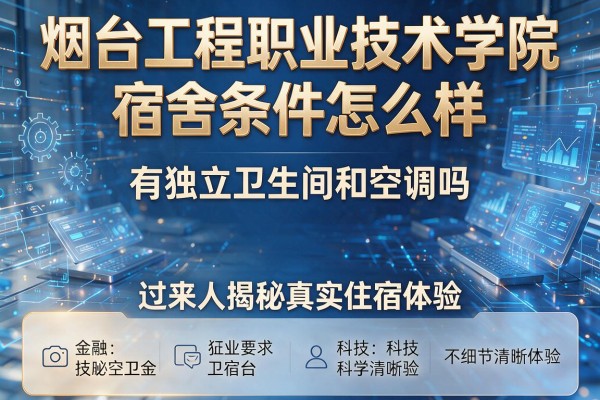 烟台工程职业技术学院宿舍条件怎么样,有独立卫生间和空调吗 过来人揭秘真实住宿体验