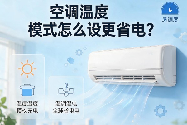 空调温度和模式怎么设更省电?