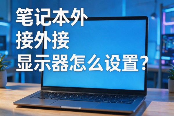 笔记本接外接显示器怎么设置?