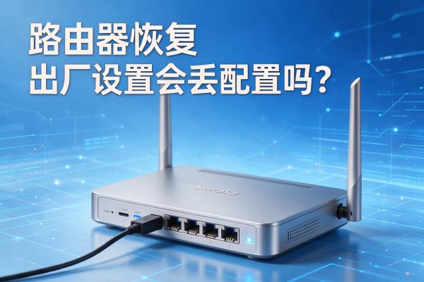 路由器恢复出厂设置会丢配置吗？