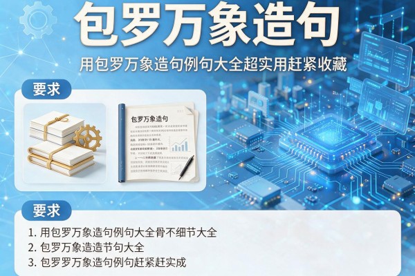 包罗万象造句-用包罗万象造句例句大全超实用赶紧收藏