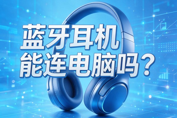 蓝牙耳机能连电脑吗?