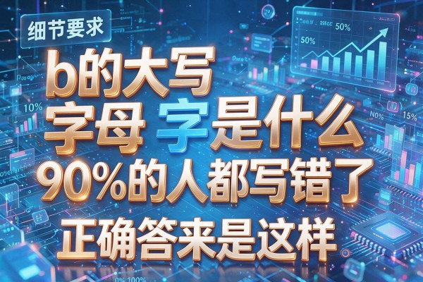 b的大写字母是什么90%的人都写错了正确答案原来是这样