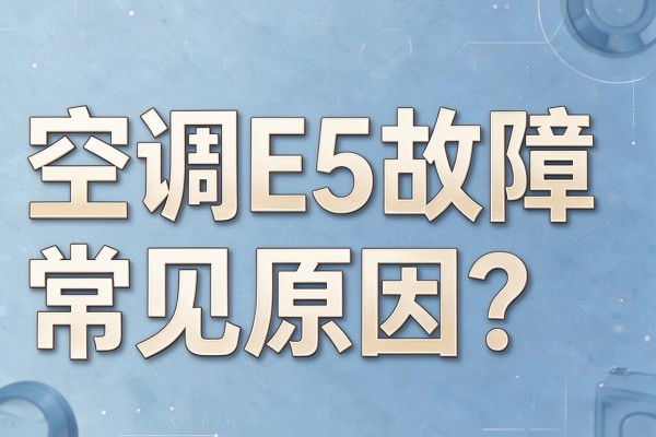 空调E5故障常见原因?