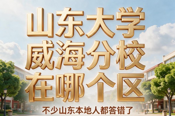 山东大学威海分校在哪个区?不少山东本地人都答错了