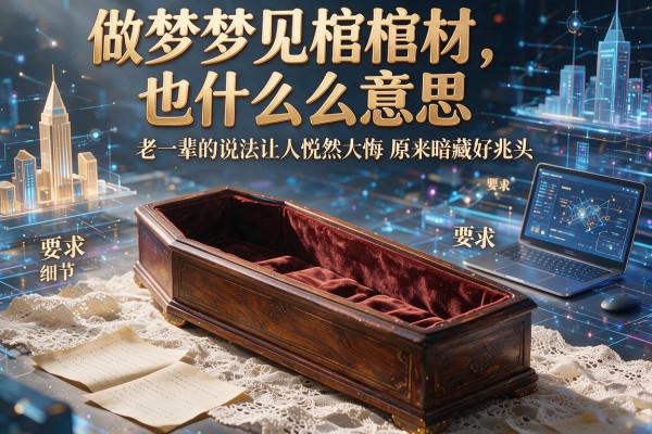 做梦梦见棺材是什么意思老一辈的说法让人恍然大悟原来暗藏好兆头