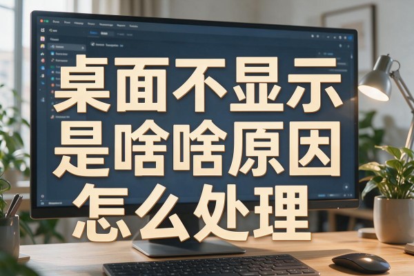 桌面不显示是啥原因怎么处理