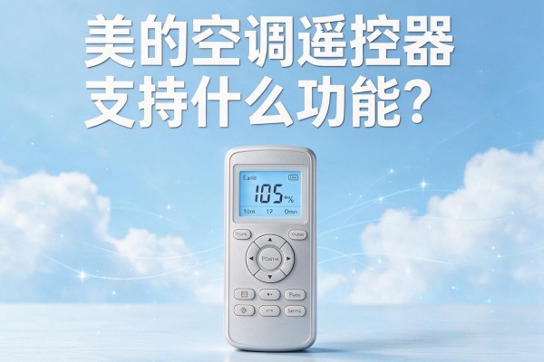 美的空调遥控器支持什么功能?