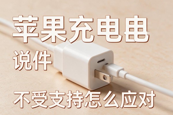 苹果充电器说配件不受支持怎么应对