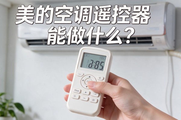 美的空调遥控器能做什么？