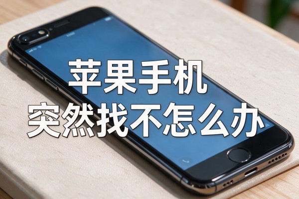 苹果手机突然找不到了怎么办