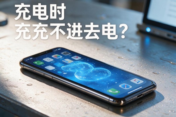 苹果手机充电时充不进去电？