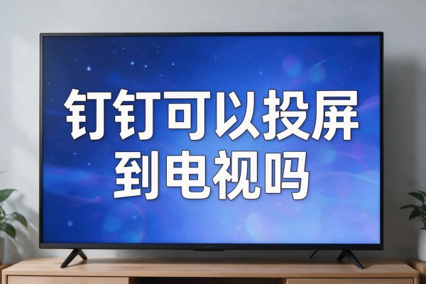 钉钉可以投屏到电视吗