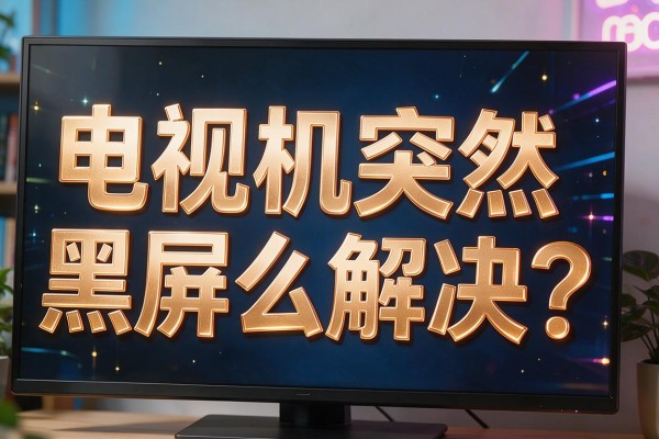 电视机突然黑屏怎么解决?