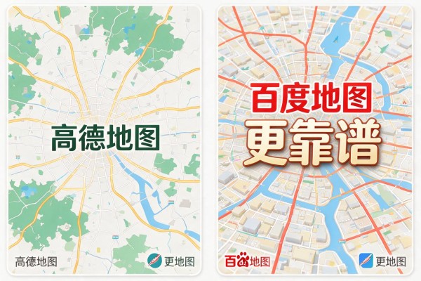 高德地图和百度地图哪个更靠谱