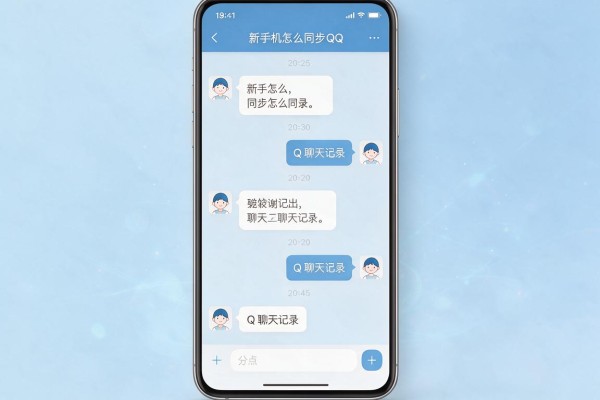 新手机怎么同步QQ聊天记录