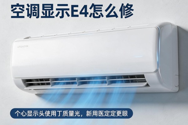 空调显示E4怎么修