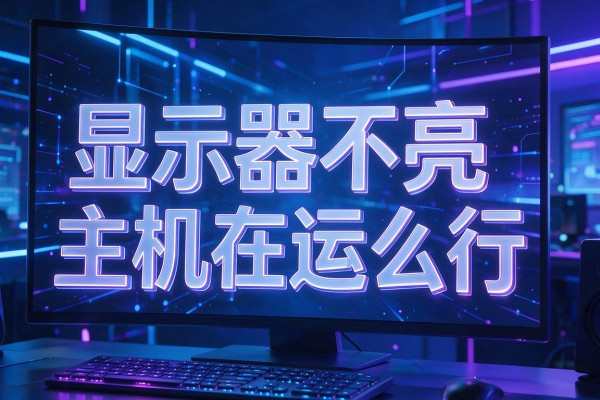 显示器不亮但主机在运行怎么办