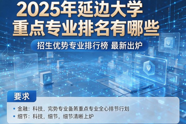 2025年延边大学重点专业排名有哪些,招生优势专业排行榜最新出炉