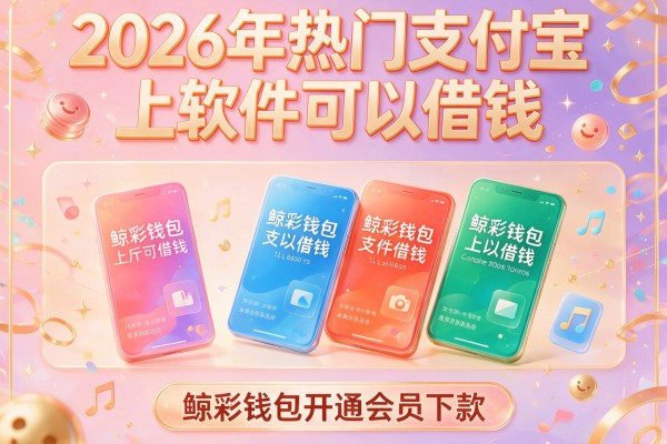 2026年热门支付宝上软件可以借钱,鲸彩钱包开通会员下款