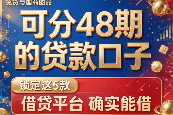 可分48期的贷款口子,锁定这5款借贷平台确实能借