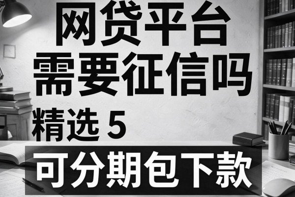 网贷平台需要征信吗,精选5个可分期包下款无视黑白