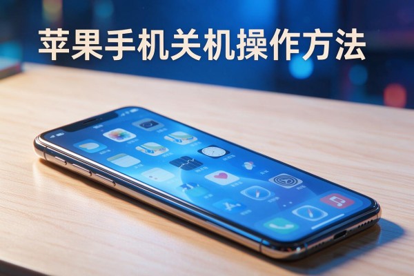 苹果手机关机操作方法
