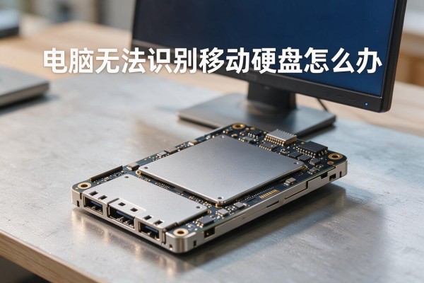电脑无法识别移动硬盘怎么办