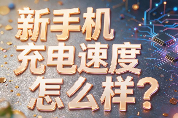 新手机充电速度怎么样?