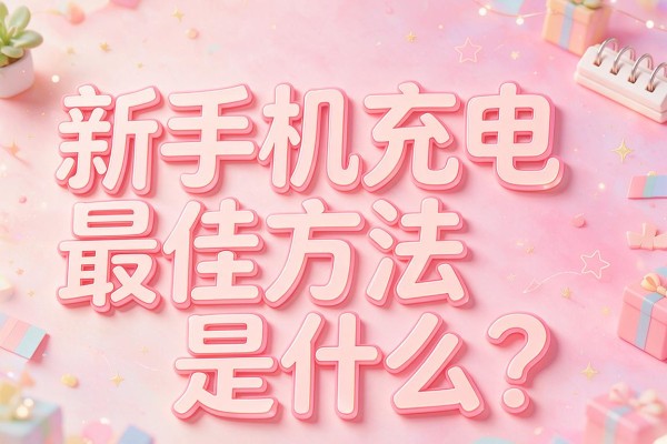 新手机充电最佳方法是什么?