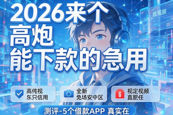 2026来个高炮能下款的急用,测评5个借款APP真实在
